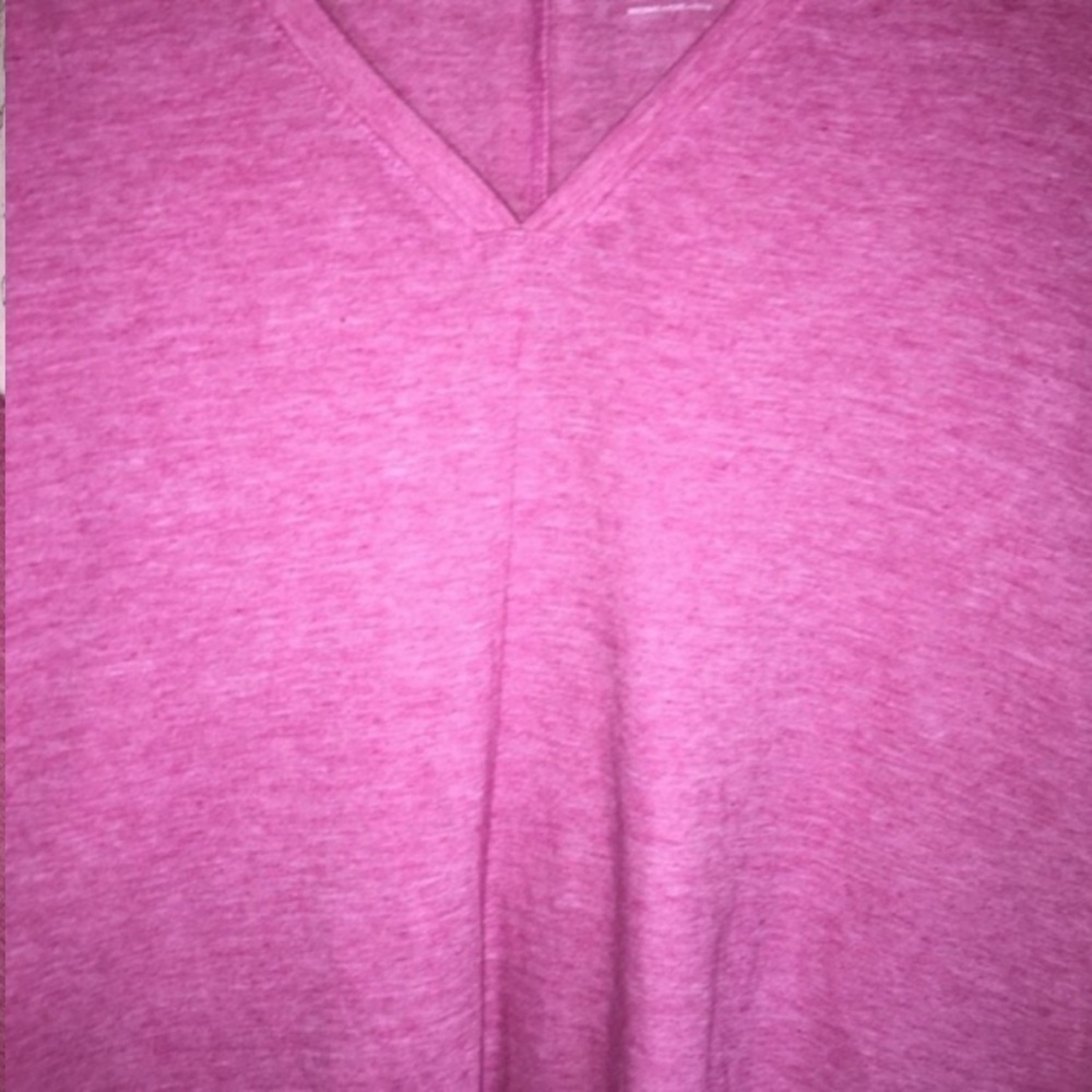 Lane Bryant Pink 3/4 Sleeve Blouse - Picture 4 of 4